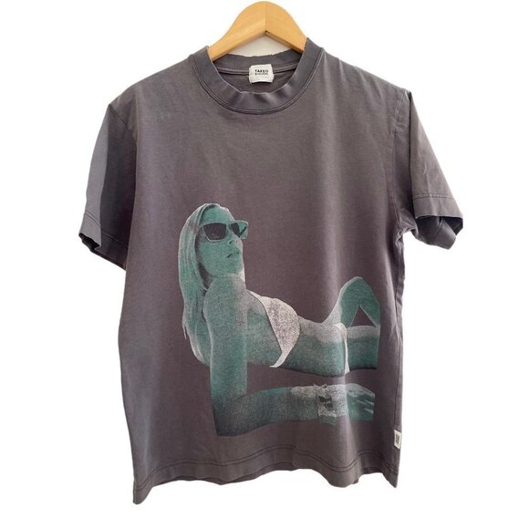 Takeo Kikuchi T-shirt Featuring Woman with Bikini - Picture 1 of 7